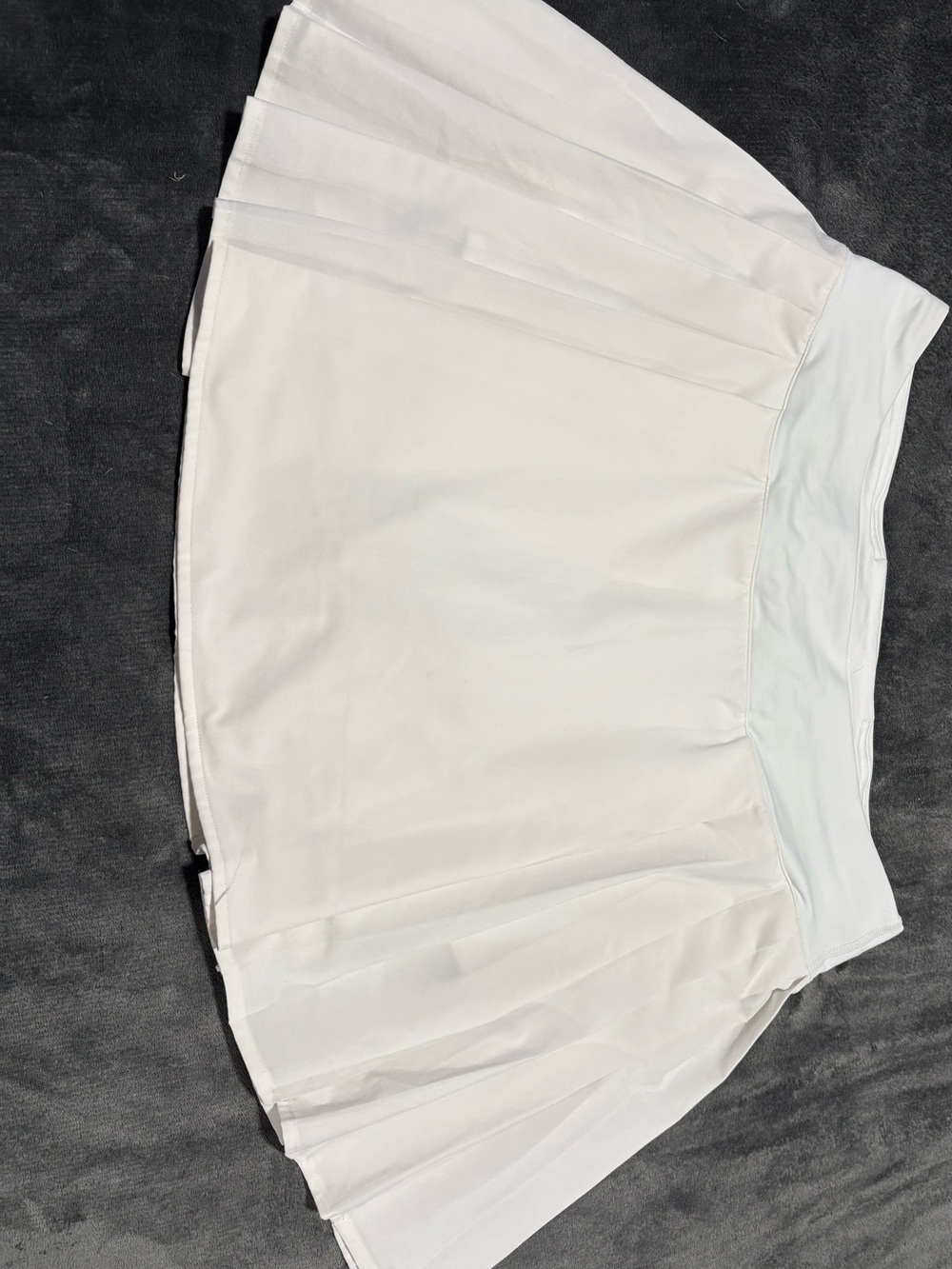 lululemon athletica White Active Skirt with Built-In Liner